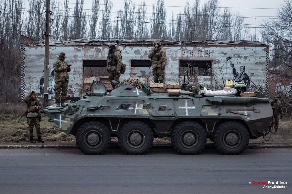 Donbas Frontliner, Ukraine war, soldiers, infantry, Bakhmut, combat operation, Andriy Dubchak