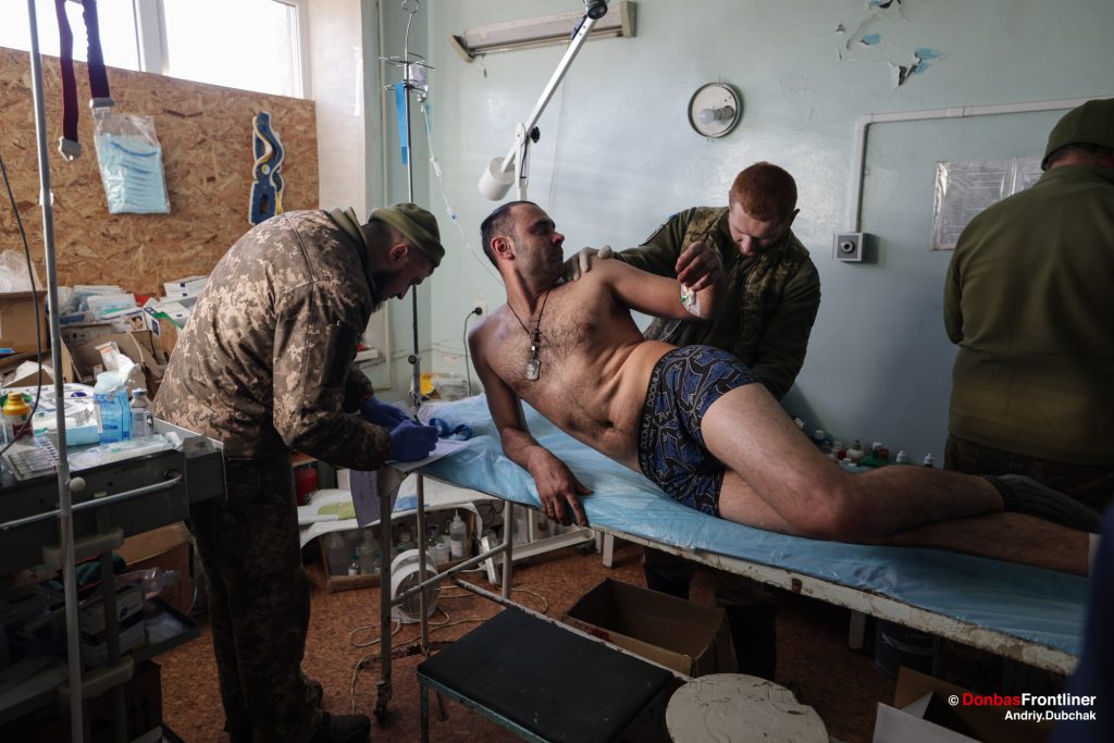 Andriy Dubchak, donbass, frontliner, wounded, military, paramedics, fight, treatment, stabilization point, front