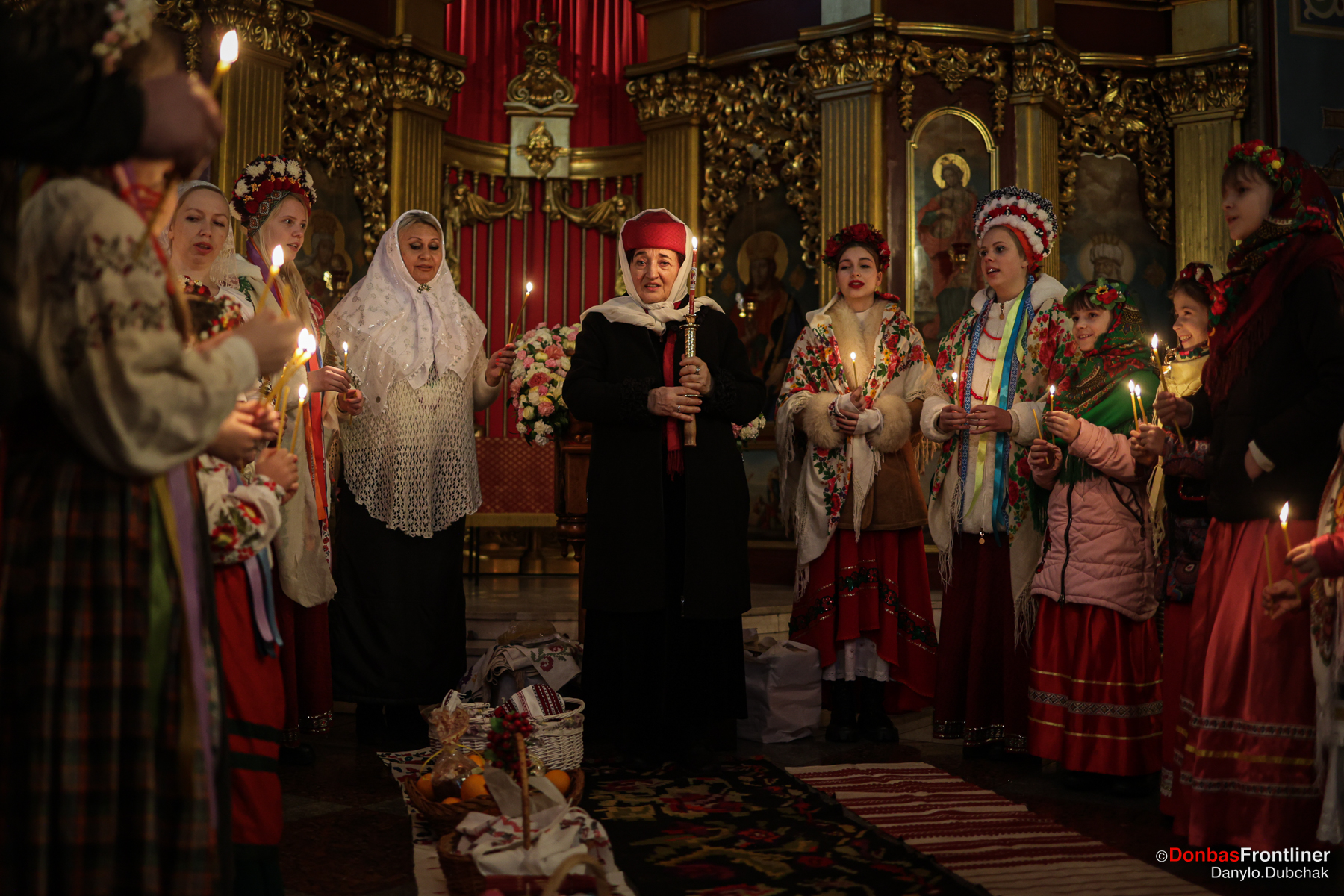 Donbas Frontliner / Михайлівський собор: Великодня молитва