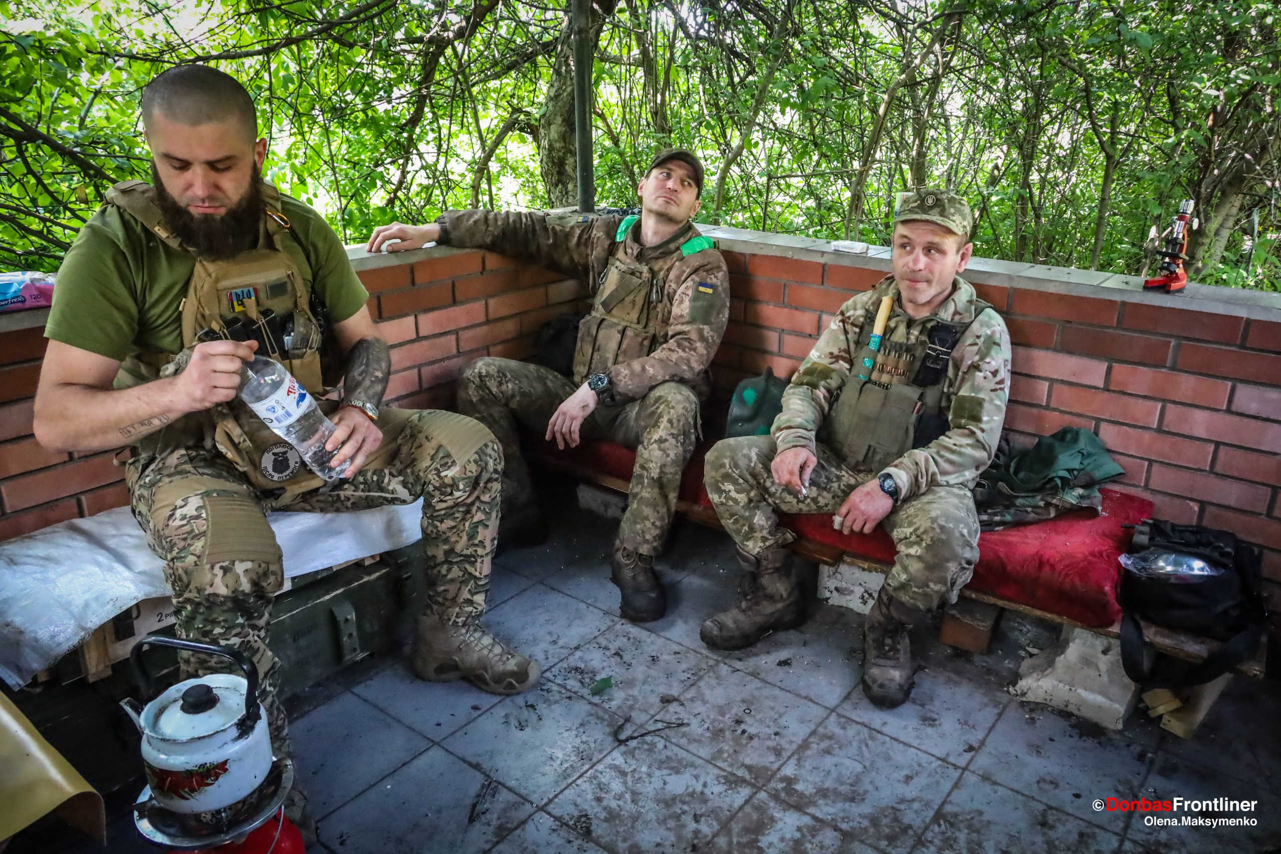 Donbas Frontliner / Відпочинок після роботи