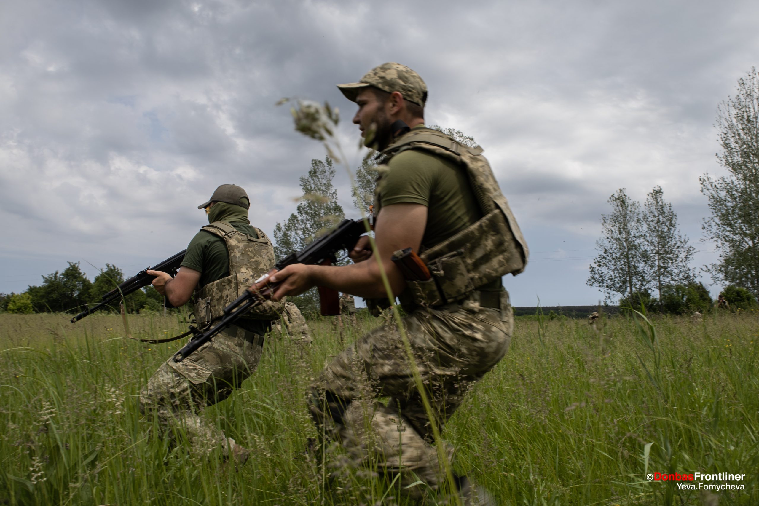 Donbas Frontliner / Прикордонники відпрацьовують штурм