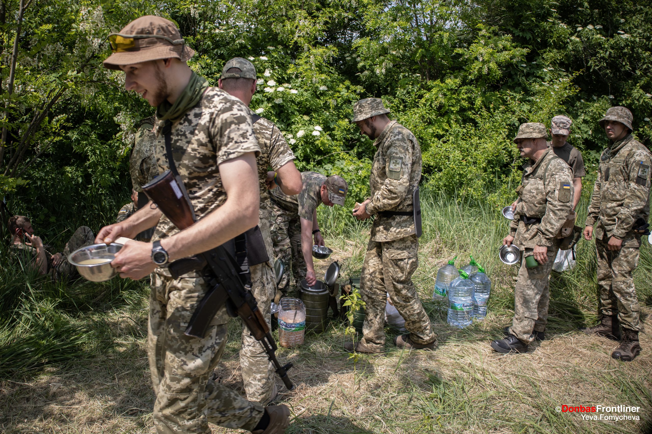 Donbas Frontliner / Після "штурму" - обід