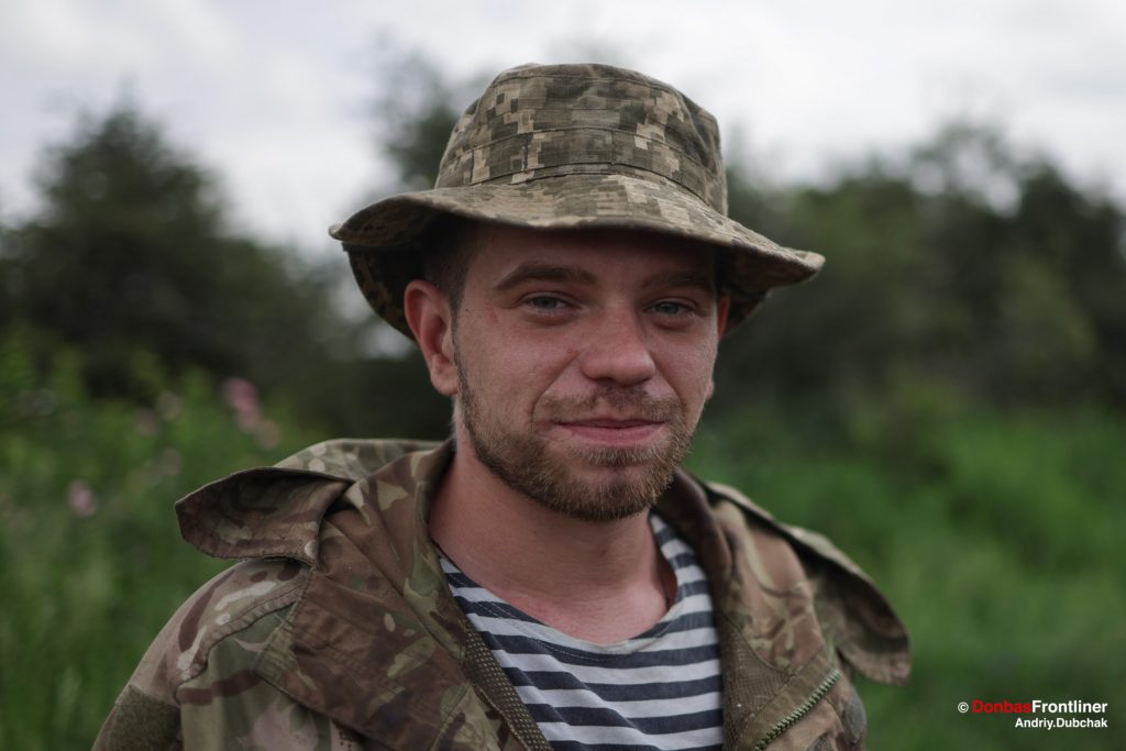 Donbas Frontliner, soldier Valentin