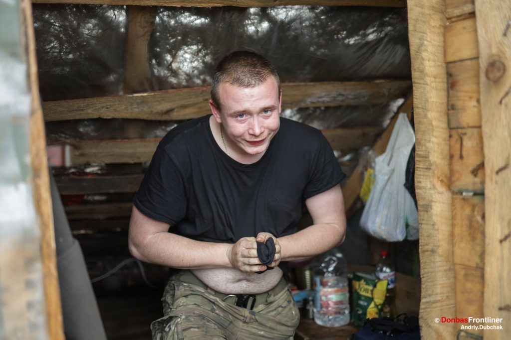 Donbas Frontliner, Ukraine war, SAU, sioldier Nikita