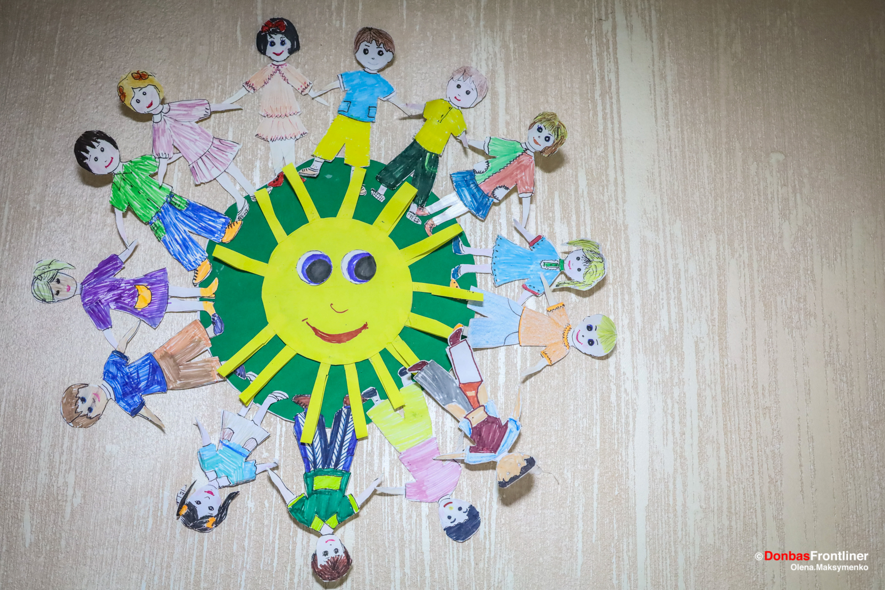 Donbas Frontliner / Виставка дитячих робіт
