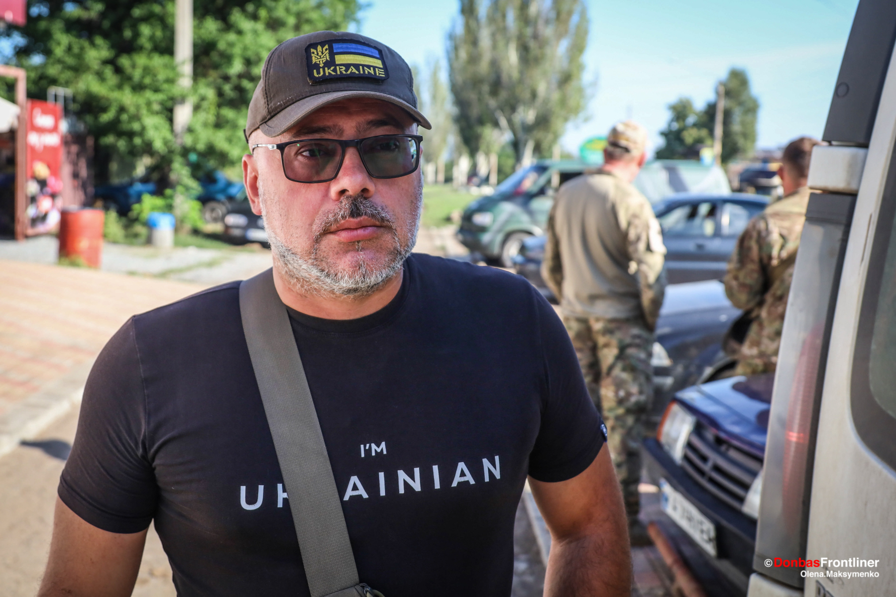 Donbas Frontliner / Сергій Чаус перед заїздом у рідне місто