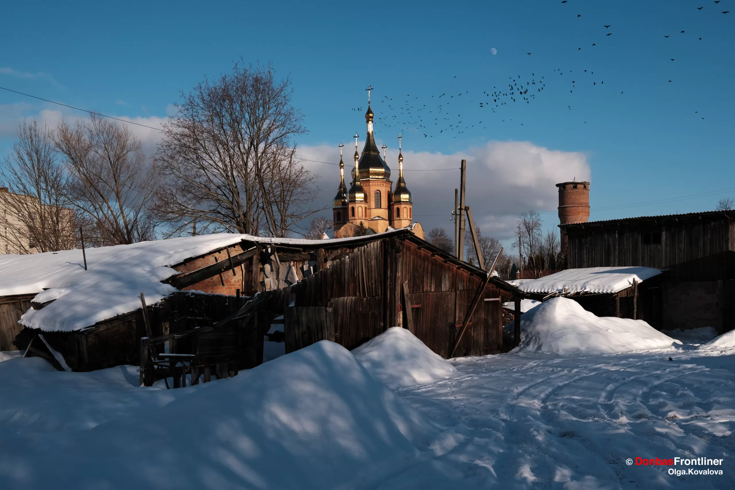 Селище Ямпіль, Сумська область, Україна, 21 січня 2024 року.
